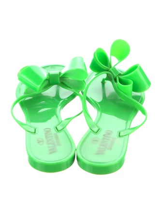 Valentino Jelly Rubber Slides