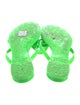 Valentino Jelly Rubber Slides