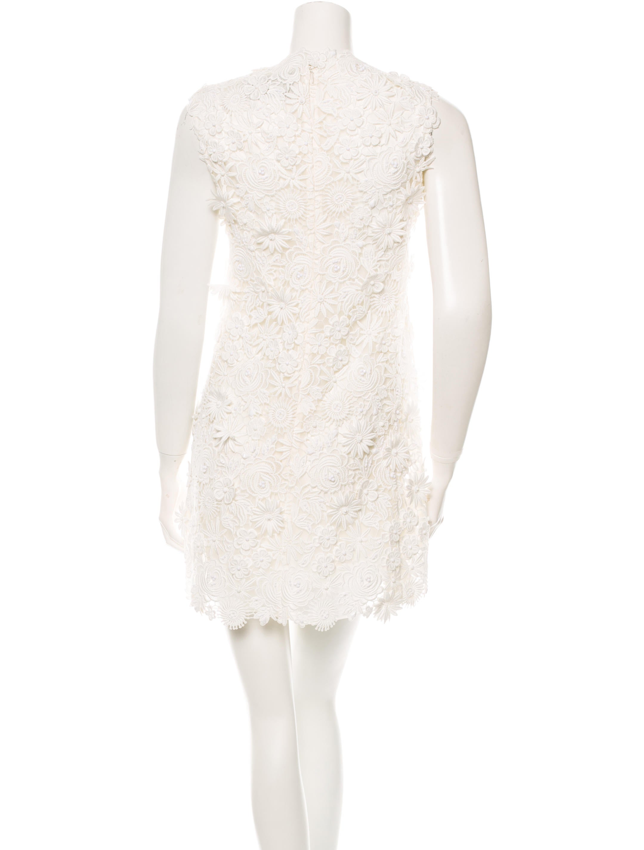 Valentino Guipure Lace Dress w/ Tags Clothing VAL27767 The RealReal