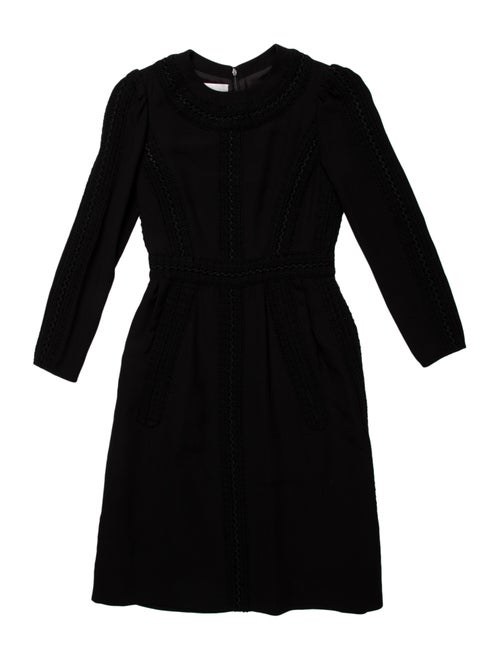 Valentino Silk Knee-Length Dress