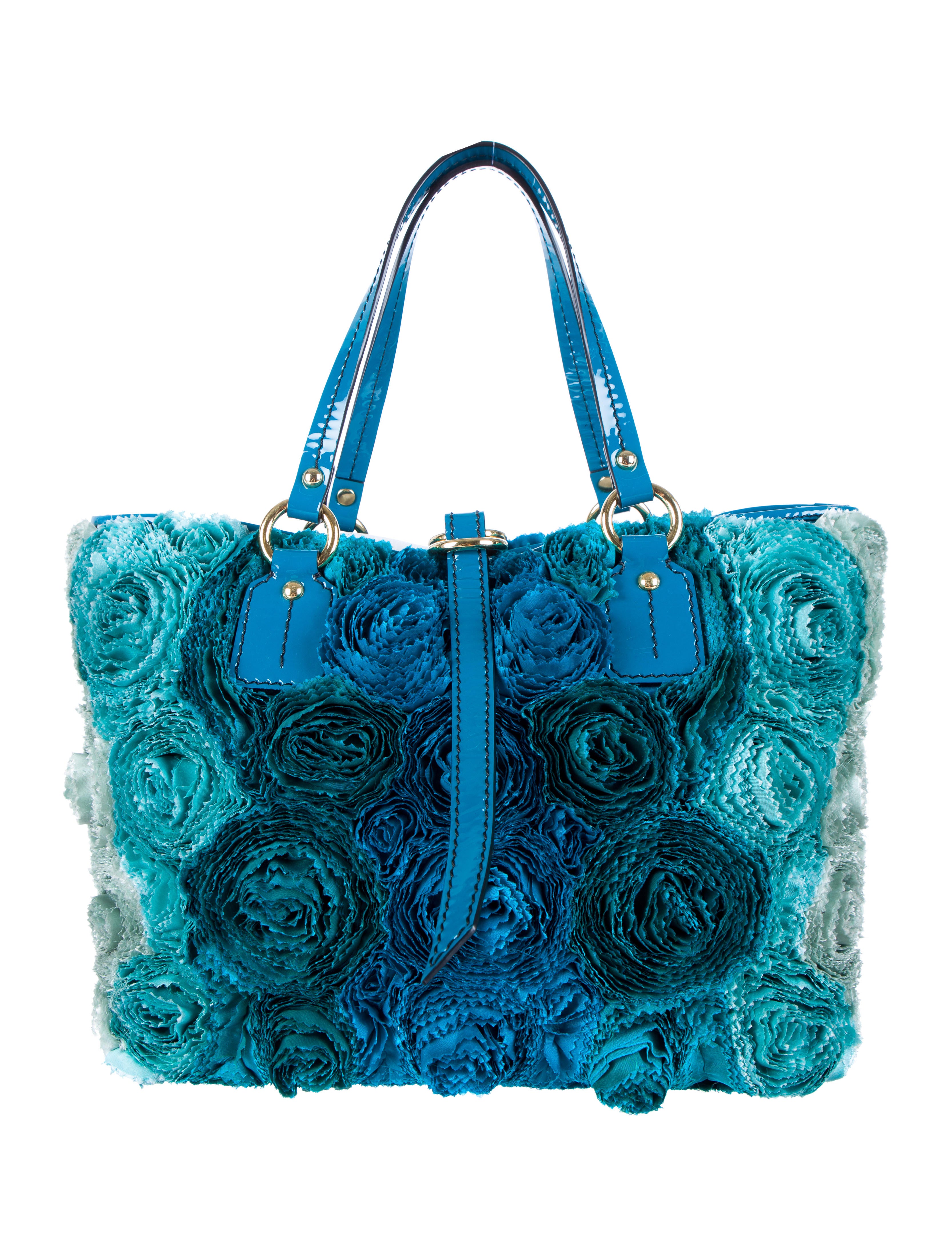 Valentino Rosette Tote Handbags VAL29511 The RealReal