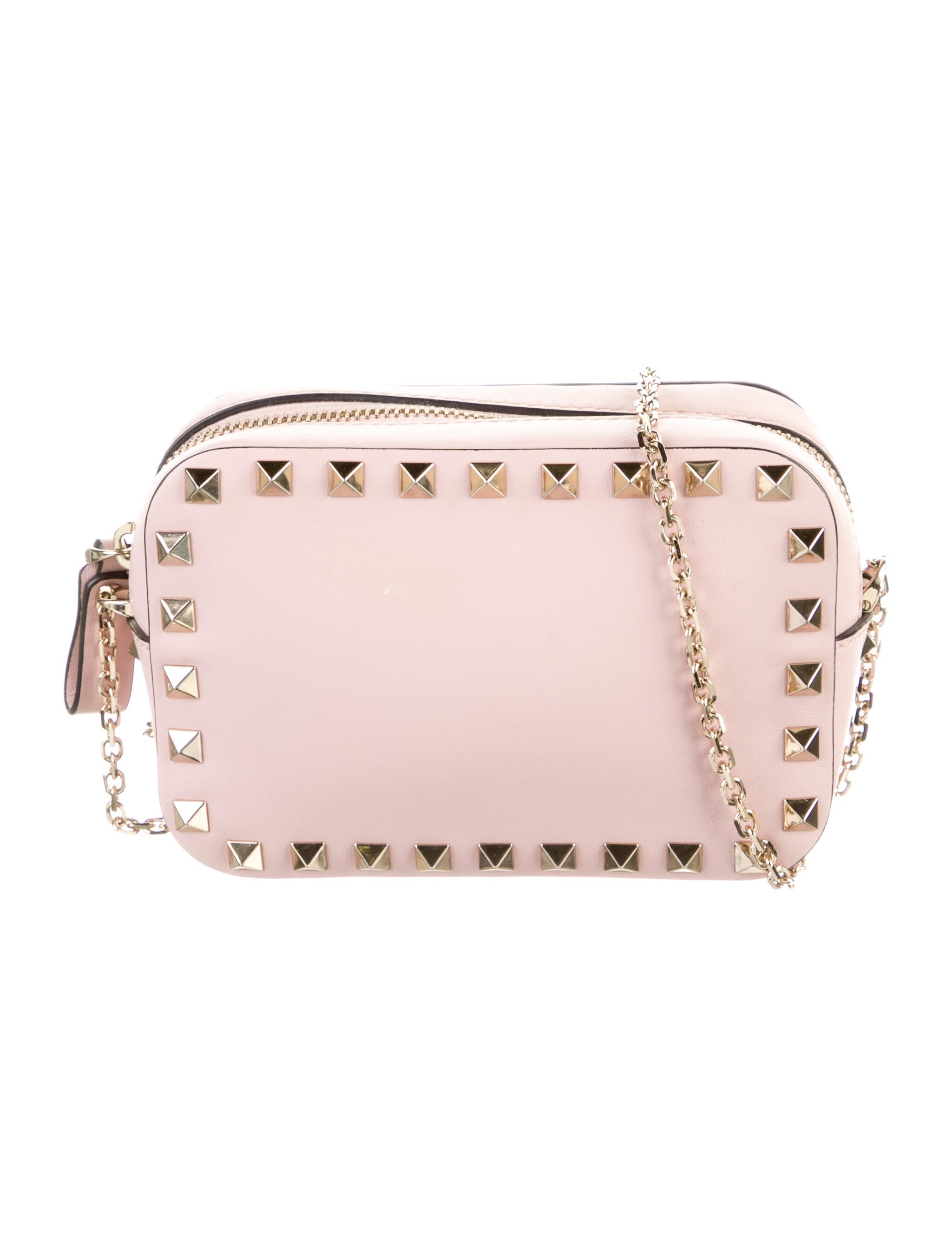 Valentino Studded Crossbody Bag Pink Crossbody Bags, Handbags