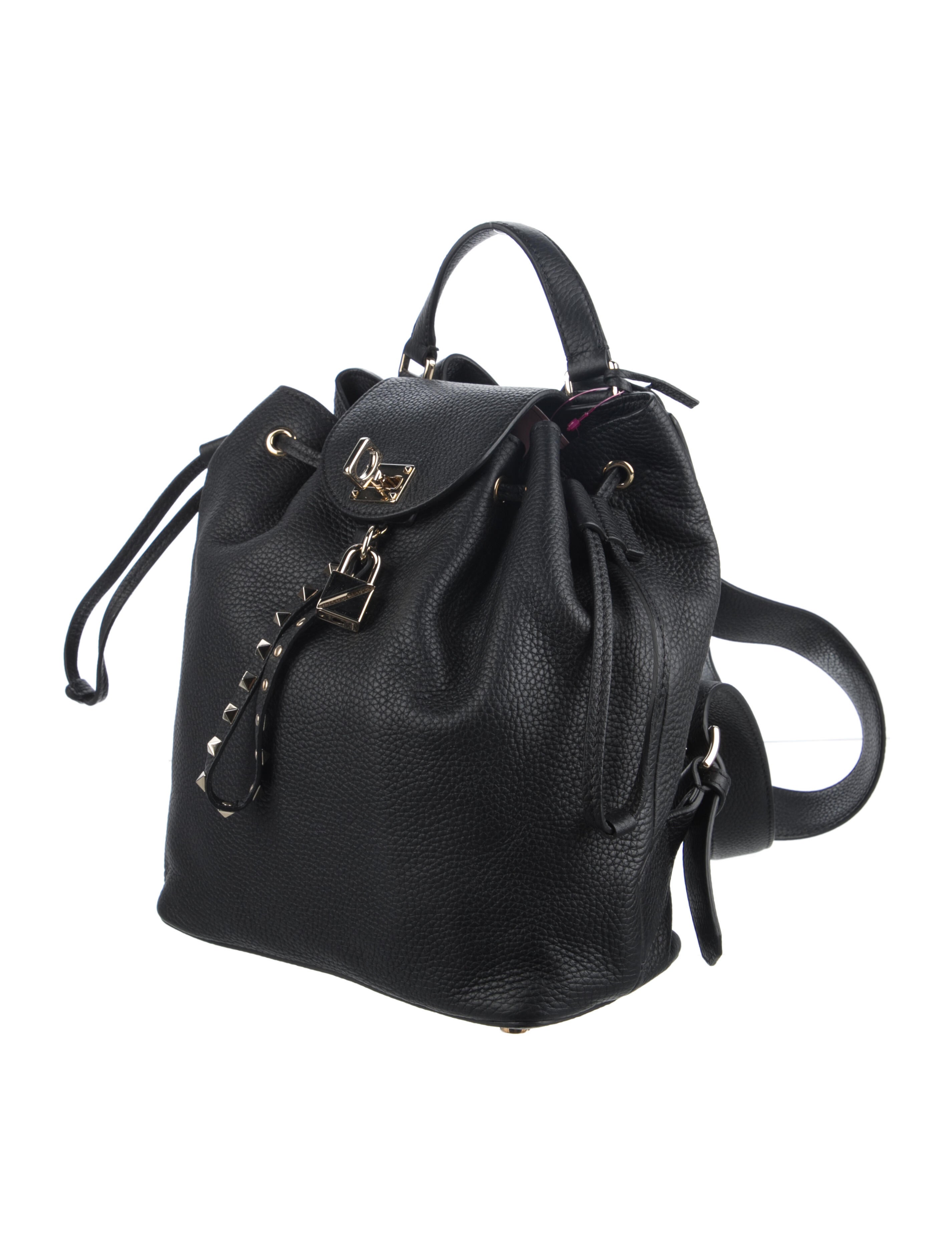 Valentino Leather Backpack