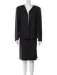 Valentino Virgin Wool Skirt Suit