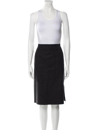 Valentino Virgin Wool Skirt Suit