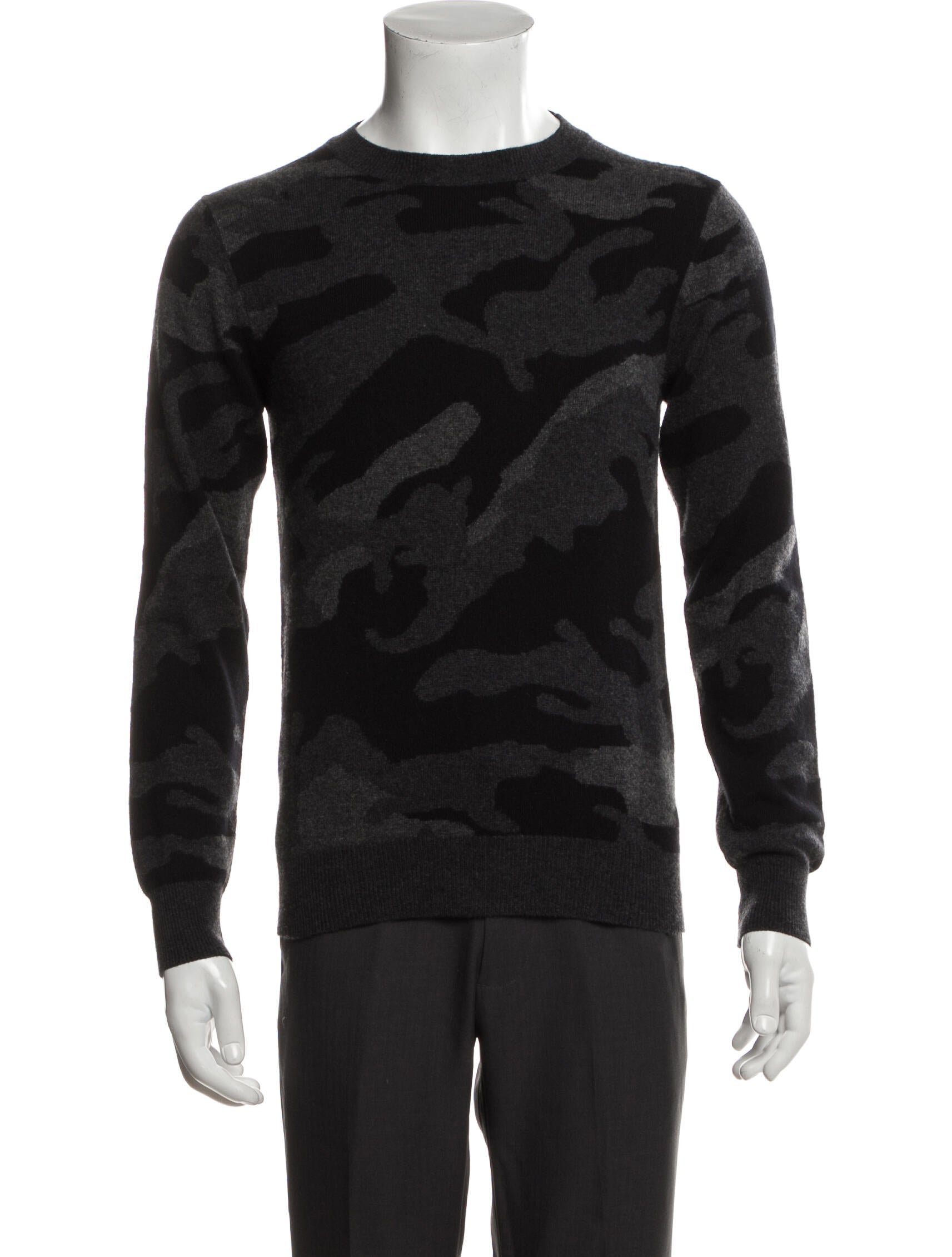 Valentino Rockstud Accents Cashmere Pullover