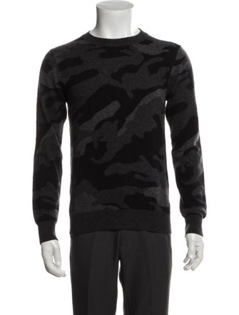 Valentino Rockstud Accents Cashmere Pullover