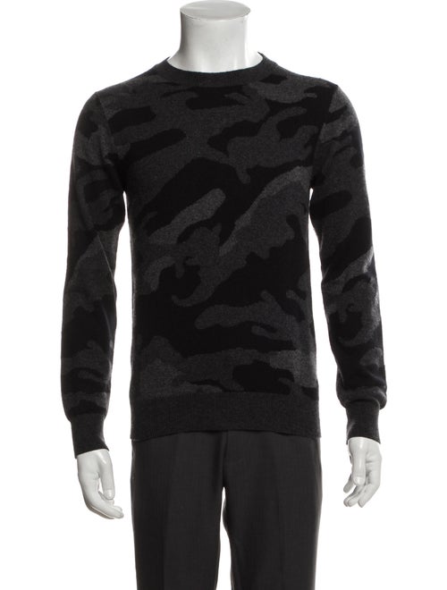 Valentino Rockstud Accents Cashmere Pullover