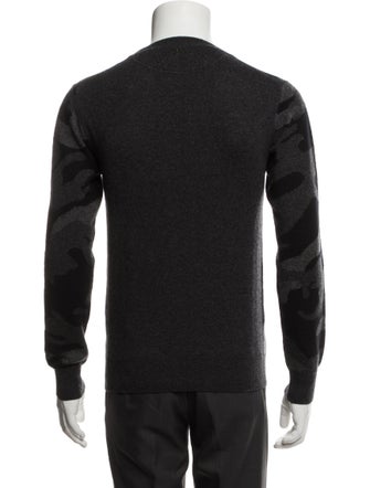 Valentino Rockstud Accents Cashmere Pullover