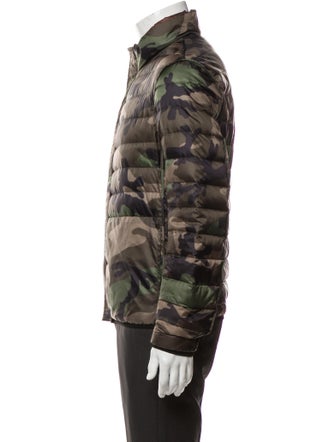 Valentino Camouflage Print Utility Jacket