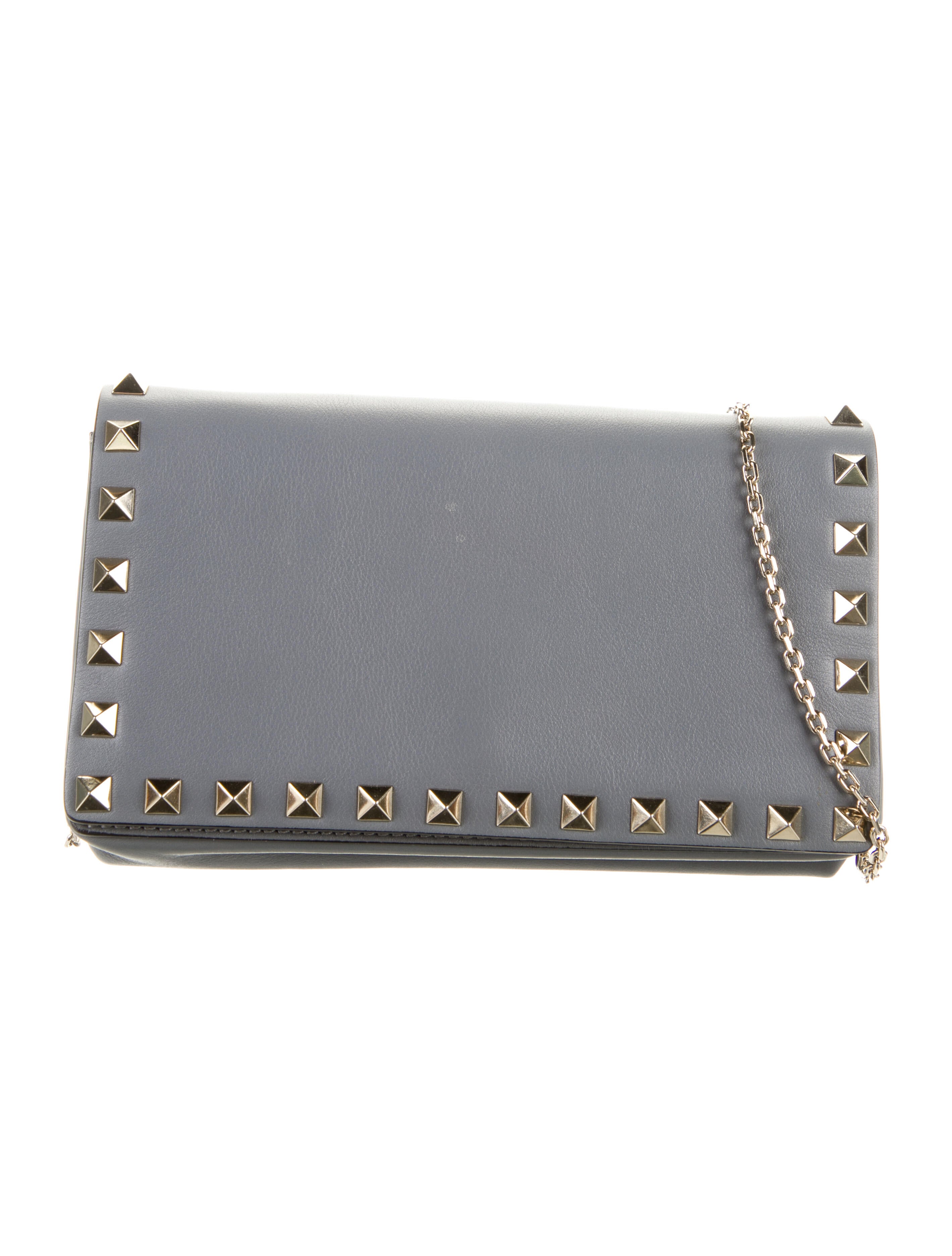 Valentino Rockstud Mini Leather Crossbody Black Crossbody Bags