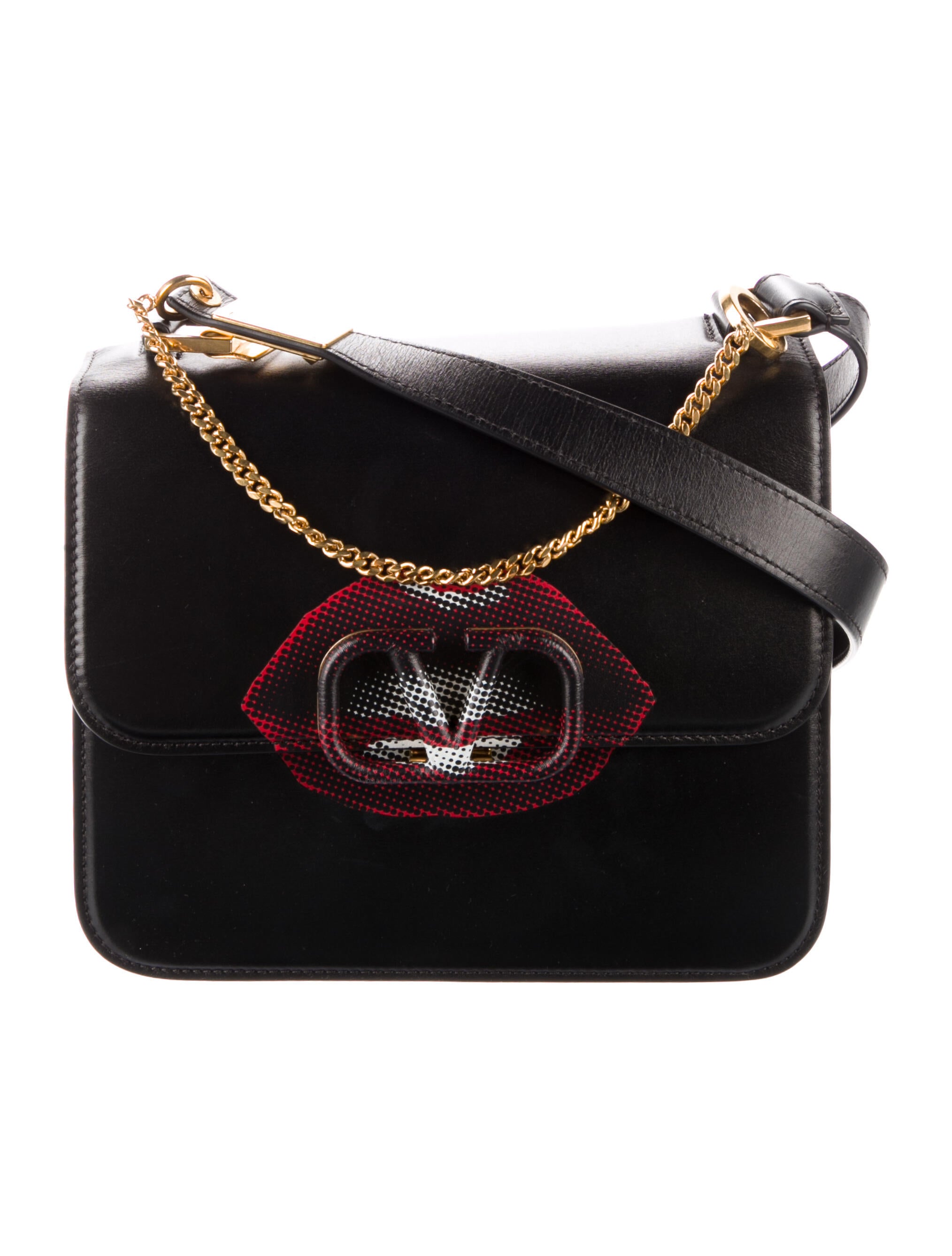 Valentino Rockstud Shoulder Bag Black Shoulder Bags, Handbags