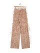 Valentino Virgin Wool Wide Leg Pants