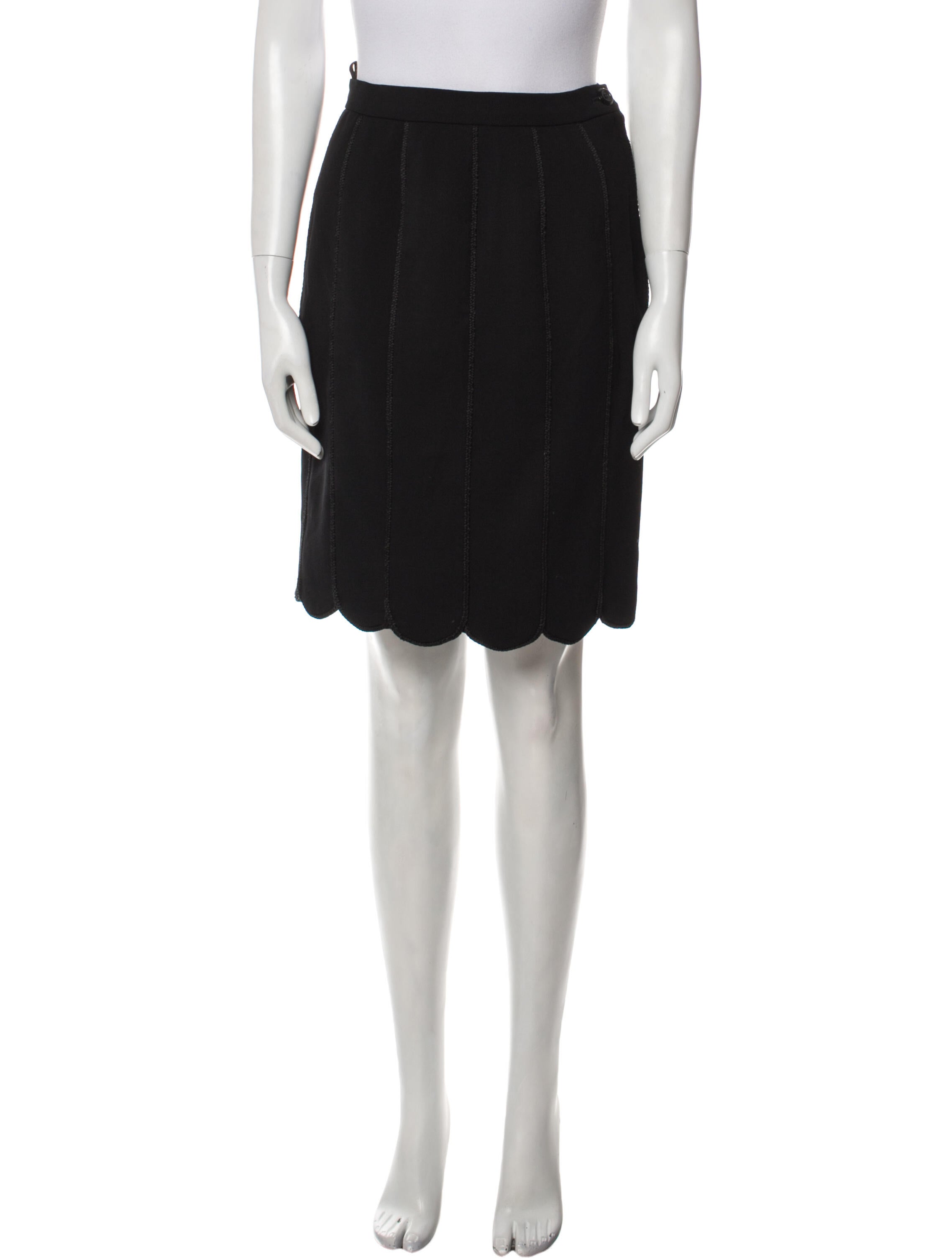 Valentino Vintage Knee-Length Skirt