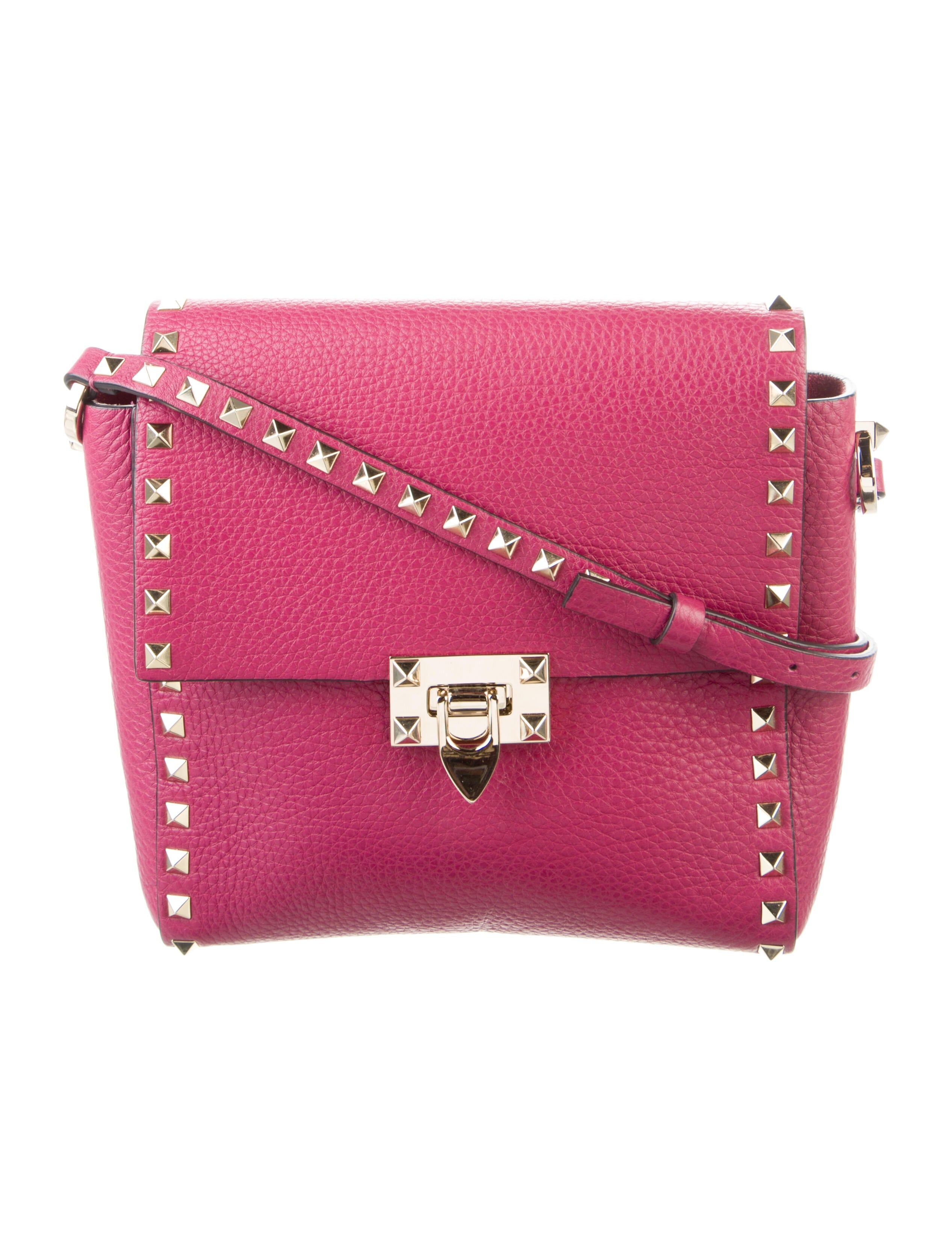 Valentino Rockstud Crossbody Bag Purple Crossbody Bags, Handbags