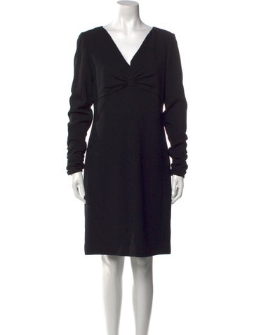 Valentino Dresses V-Neck Knee-Length Dress M