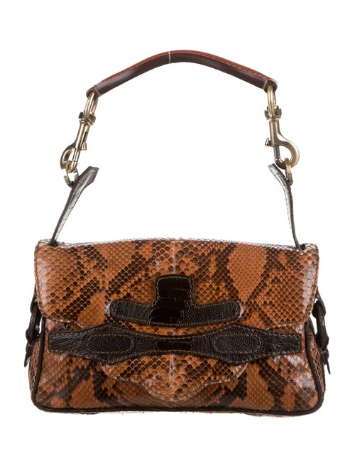 Valentino Python Shoulder Bag