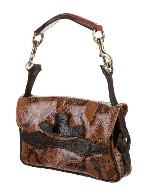 Valentino Python Shoulder Bag