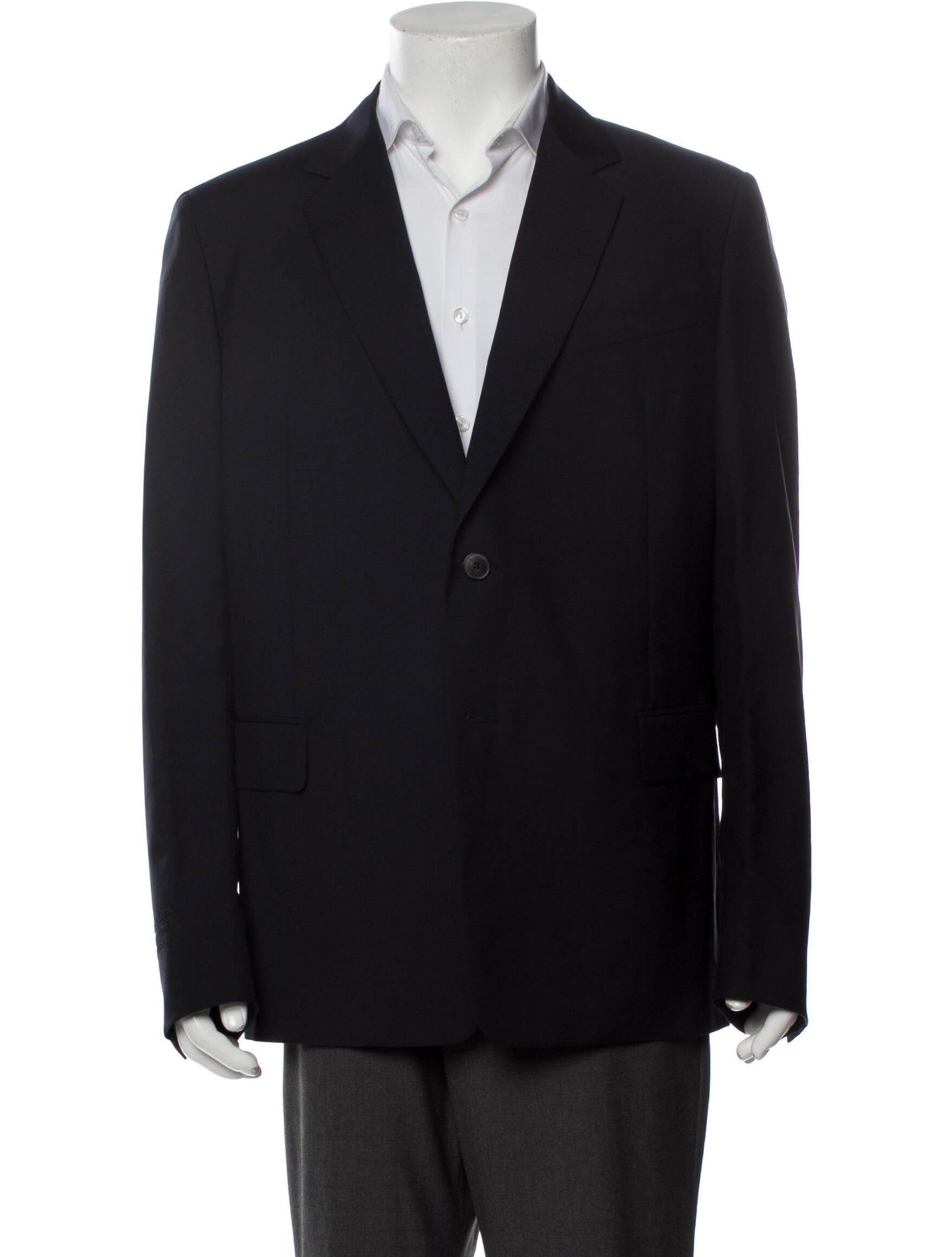 Valentino Embroidered Accent Blazer