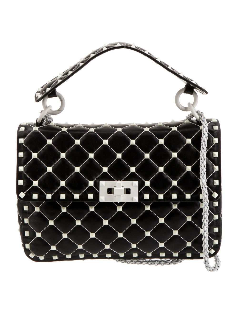 Valentino Quilted Leather Crossbody Bag Gem