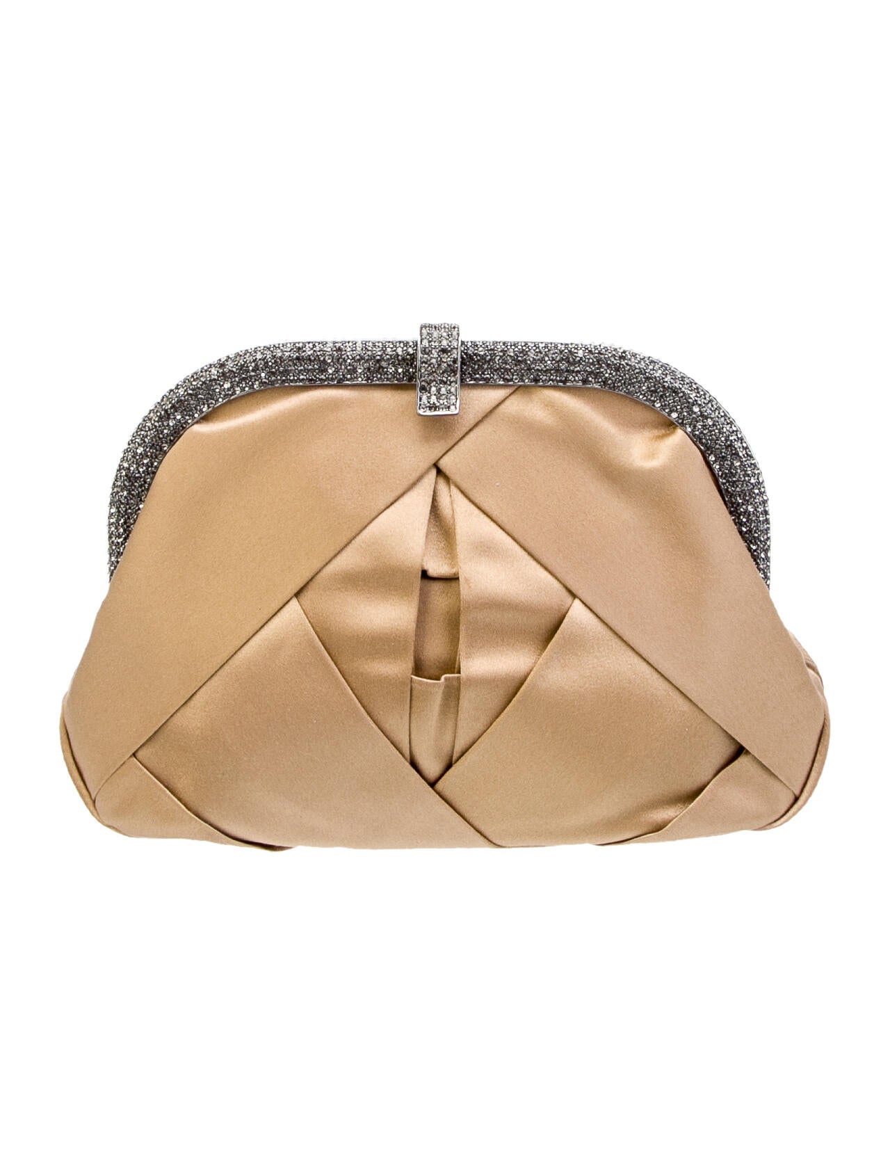 Valentino Crystal Embellished Satin Clutch Neutrals Clutches valentino-crystal-embellished-satin-clutch-neutrals-clutches