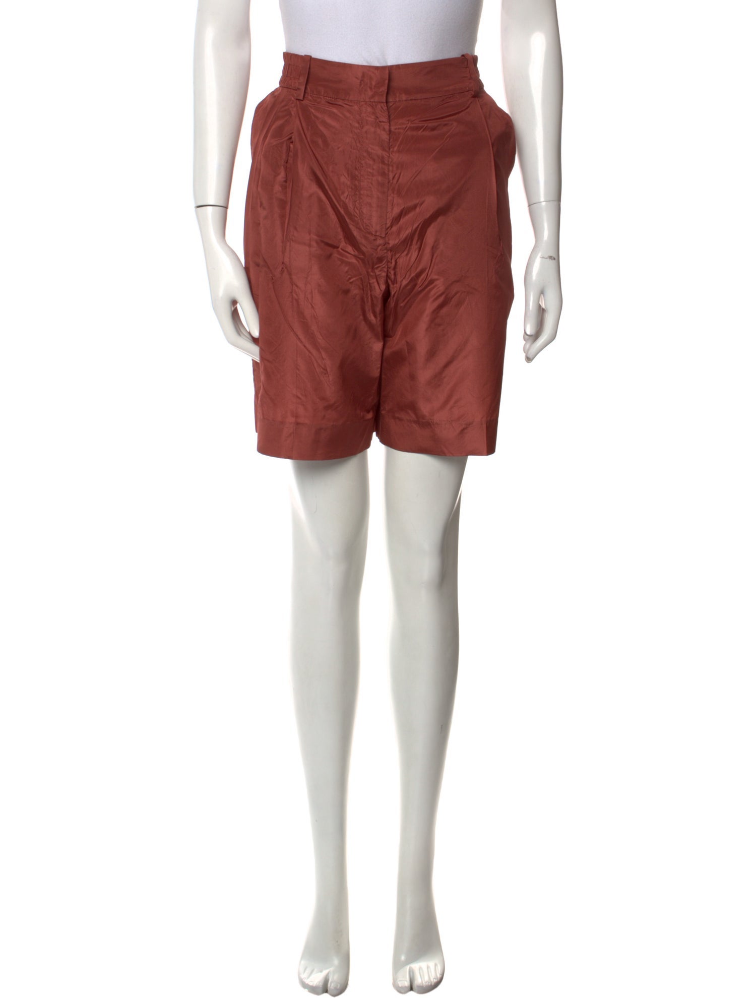 Valentino Silk Knee-Length Shorts