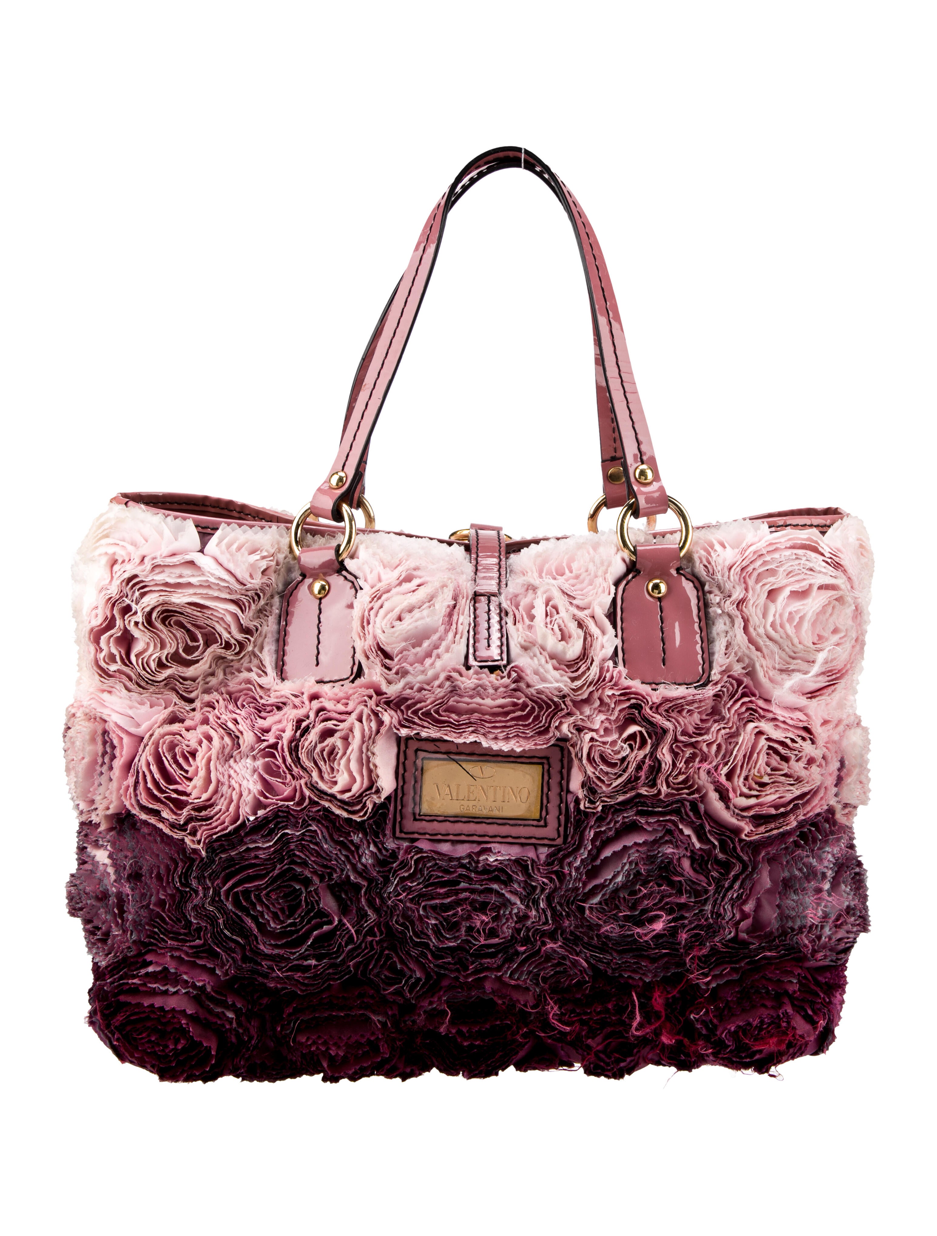 Valentino Rosier Tote - Pink Totes, Handbags - VAL373546 | The