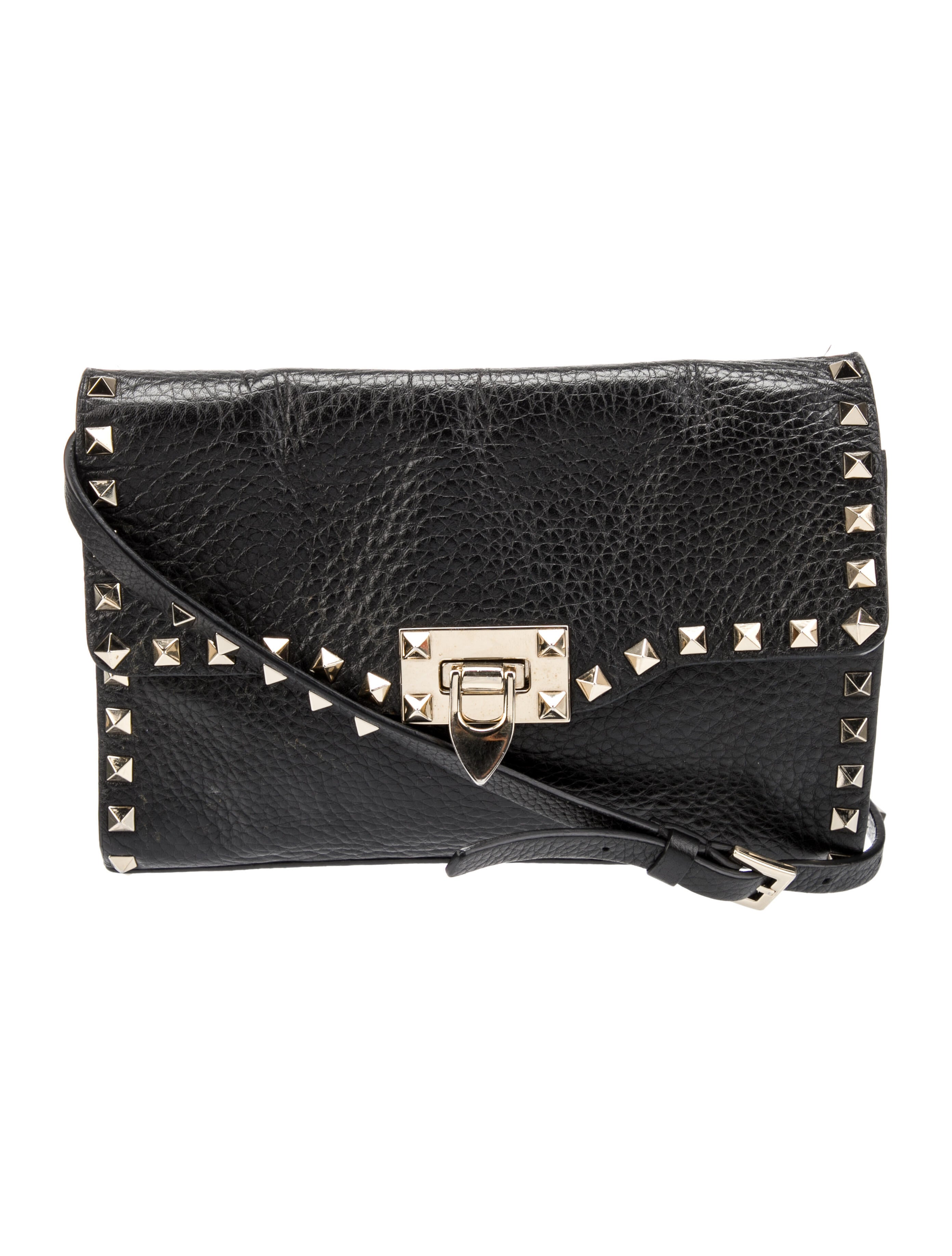 Valentino Rockstud Crossbody Bag Black Crossbody Bags, Handbags