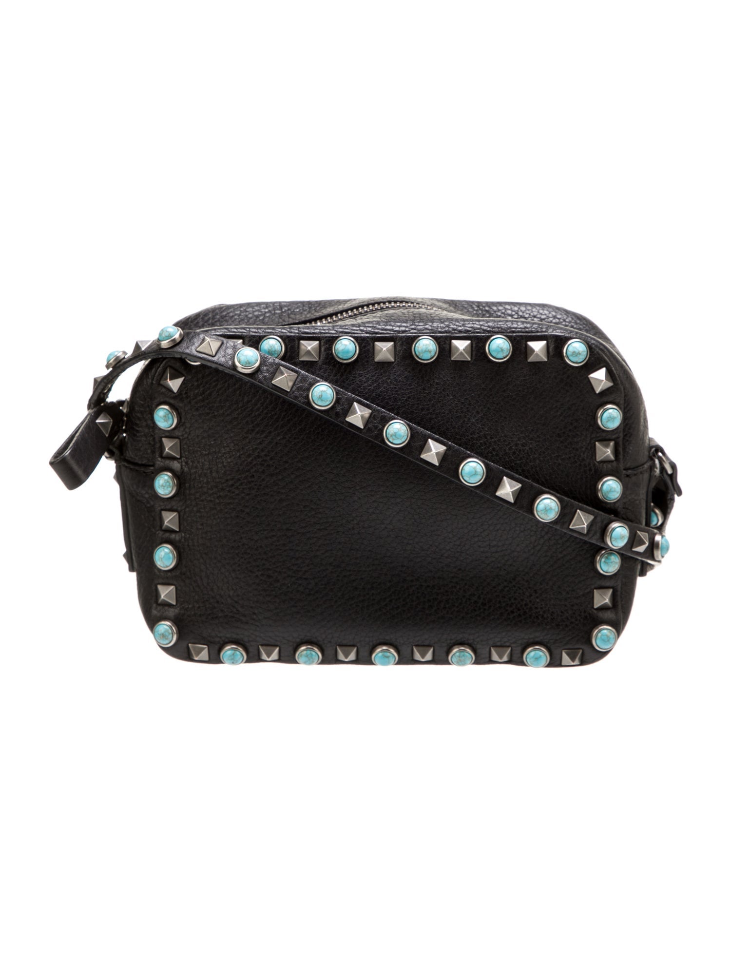 Rockstud Leather Crossbody Bag
