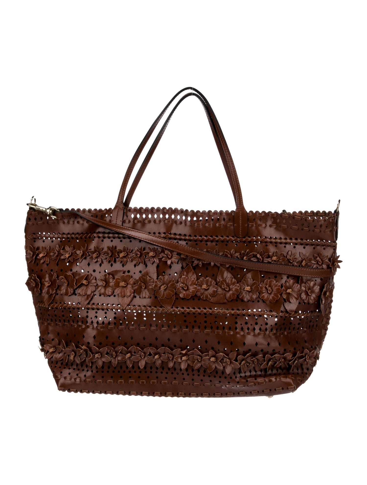 Valentino Leather Tote Bag