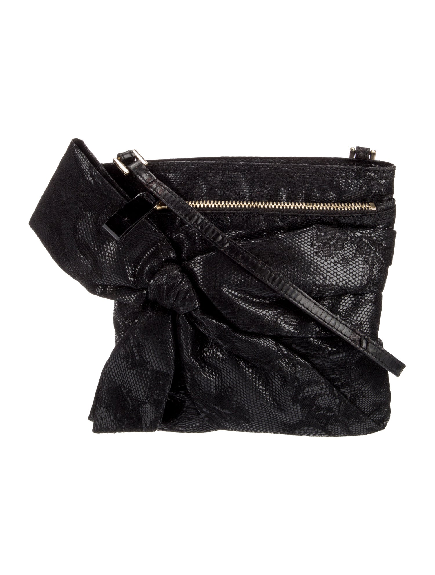 Valentino Bow Crossbody Black Crossbody Bags, Handbags VAL389895