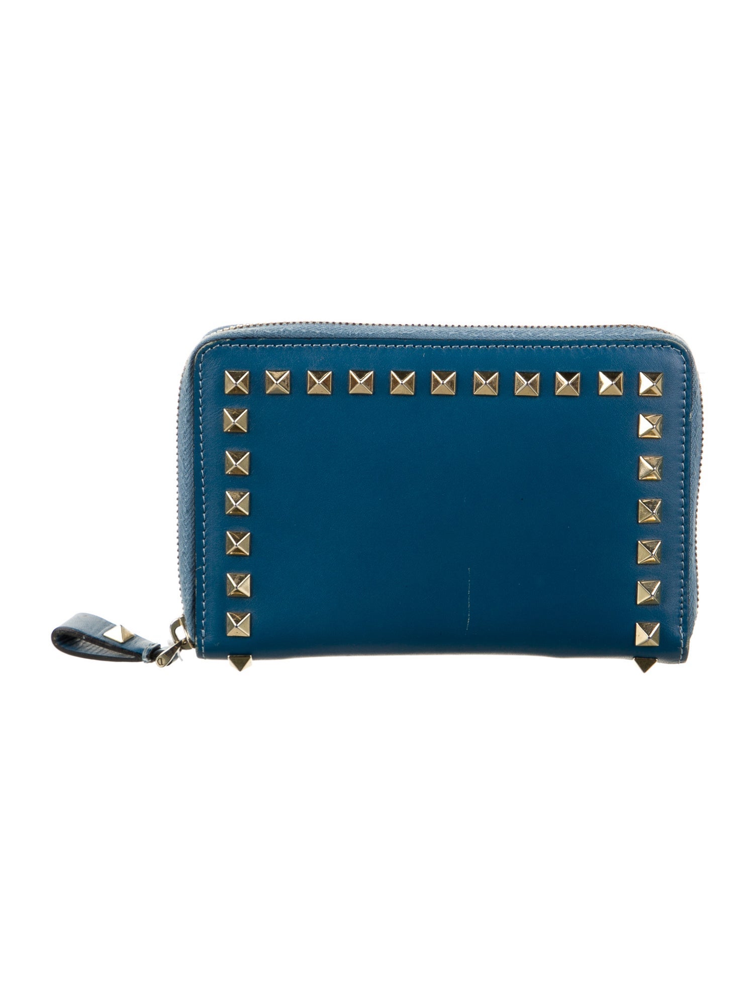 Valentino Leather Compact Wallet