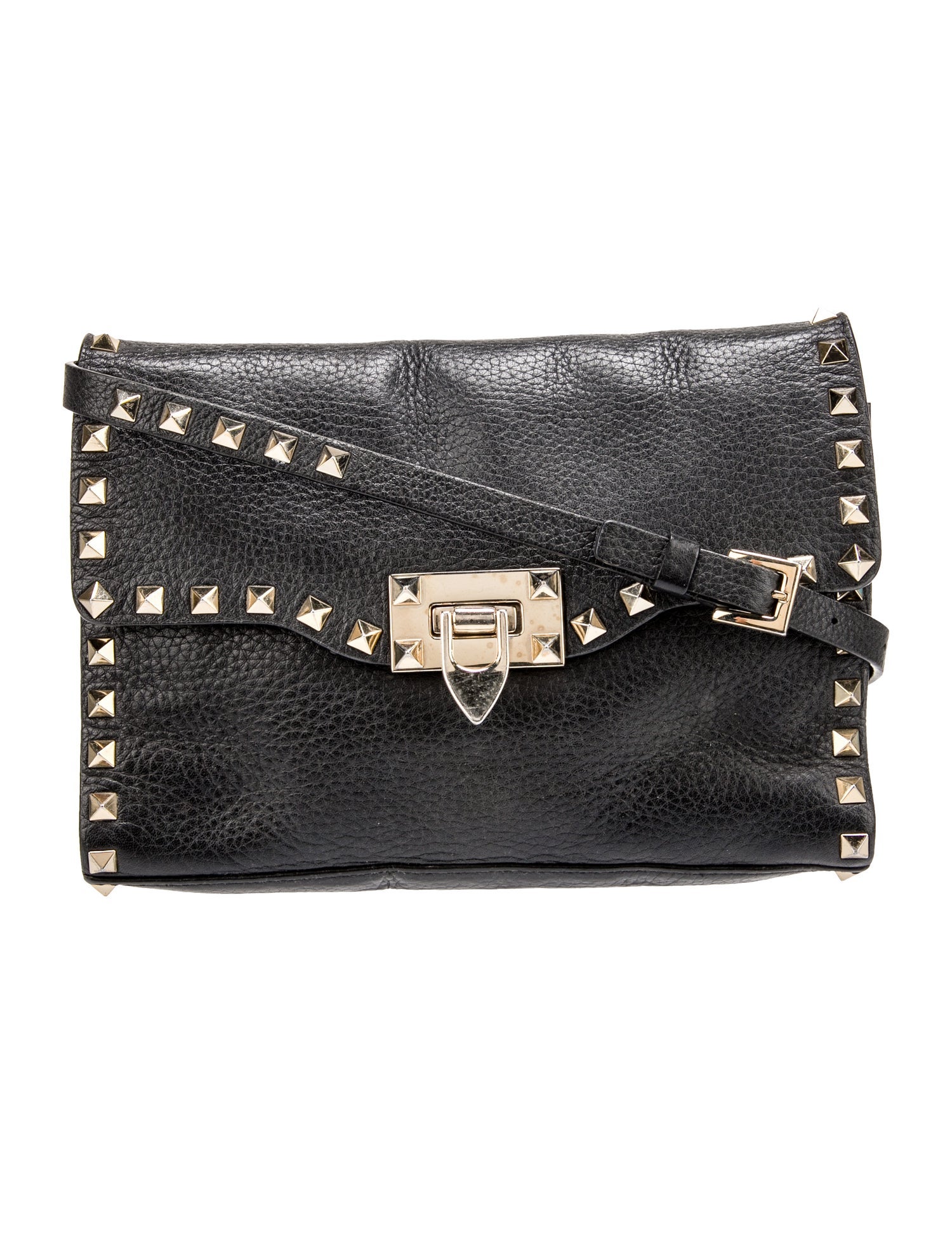 Rockstud Leather Crossbody Bag main image 1