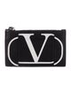 Valentino Leather Printed Card Holder
