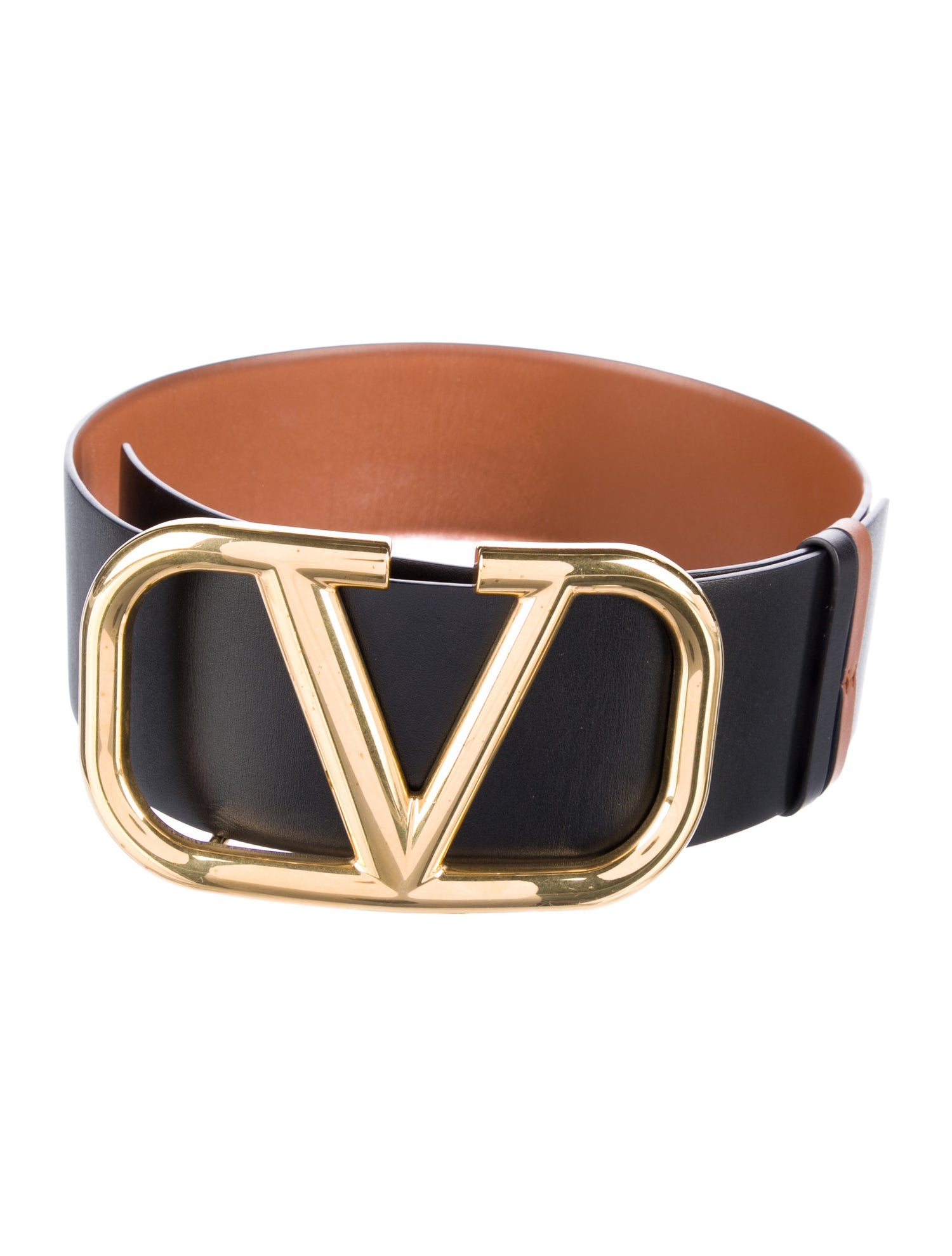 Valentino Wide Leather Belt