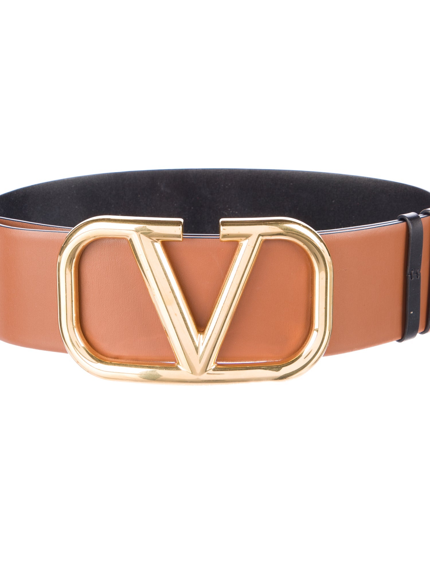 Valentino Wide Leather Belt