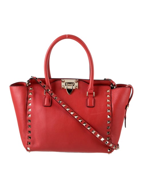 Valentino Studded Leather Handle Bag