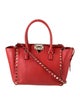 Valentino Studded Leather Handle Bag