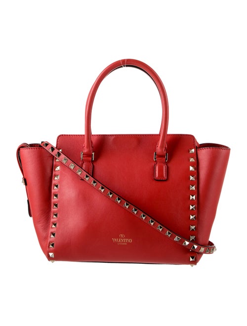 Valentino Studded Leather Handle Bag