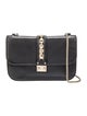 Valentino Studded Leather Chain Linked Shoulder Bag