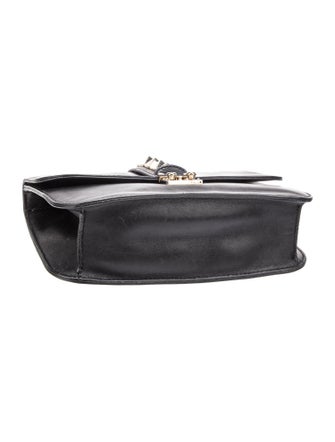 Valentino Studded Leather Chain Linked Shoulder Bag