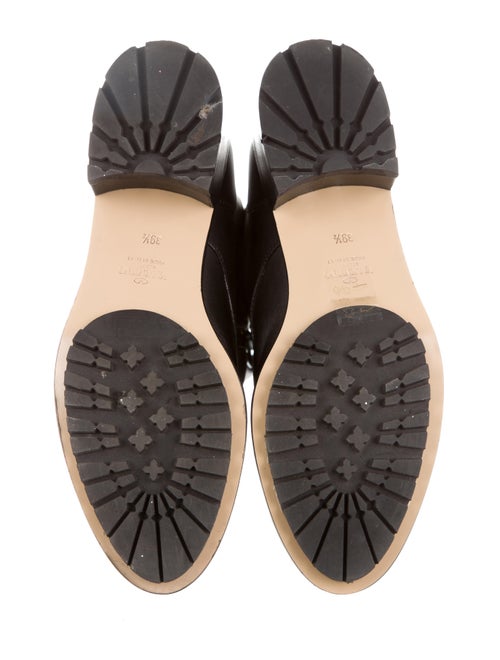 Valentino Ruffle-Embellished Ankle Boots