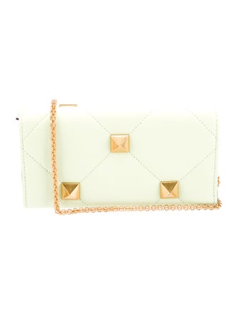 Valentino Roman Stud Wallet On Chain