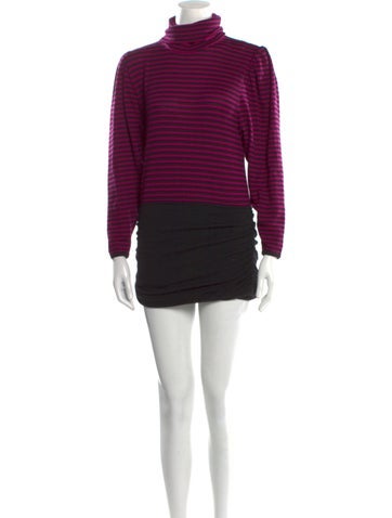 Valentino Dresses Striped Mini Dress Us6, It42 | M