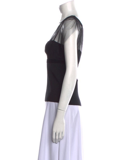 Valentino Merino Wool Square Neckline Top