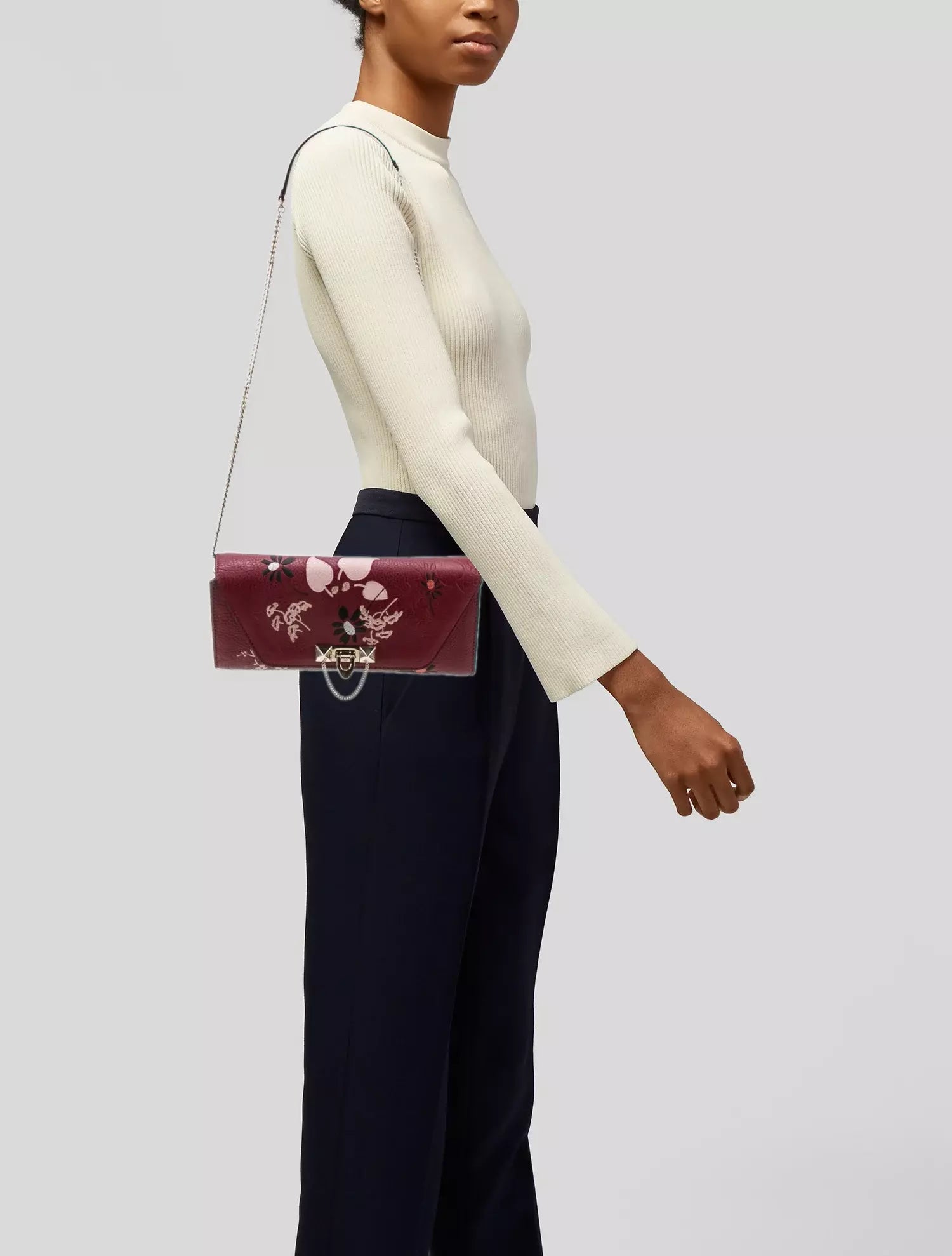 Valentino Leather Shoulder Bag