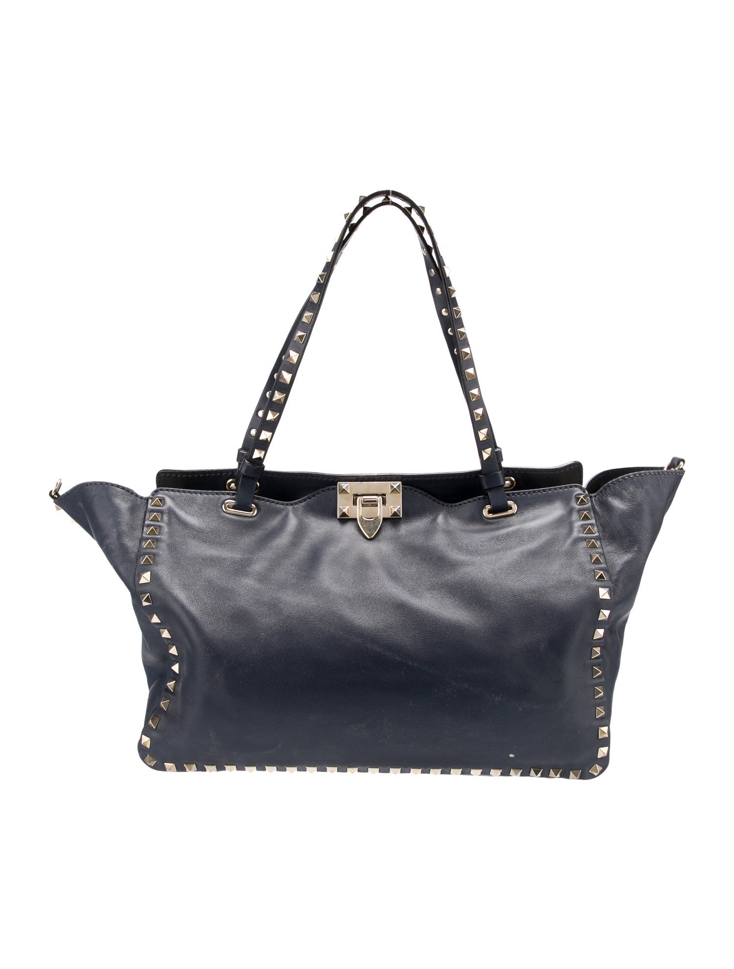Valentino Rockstud Leather Tote