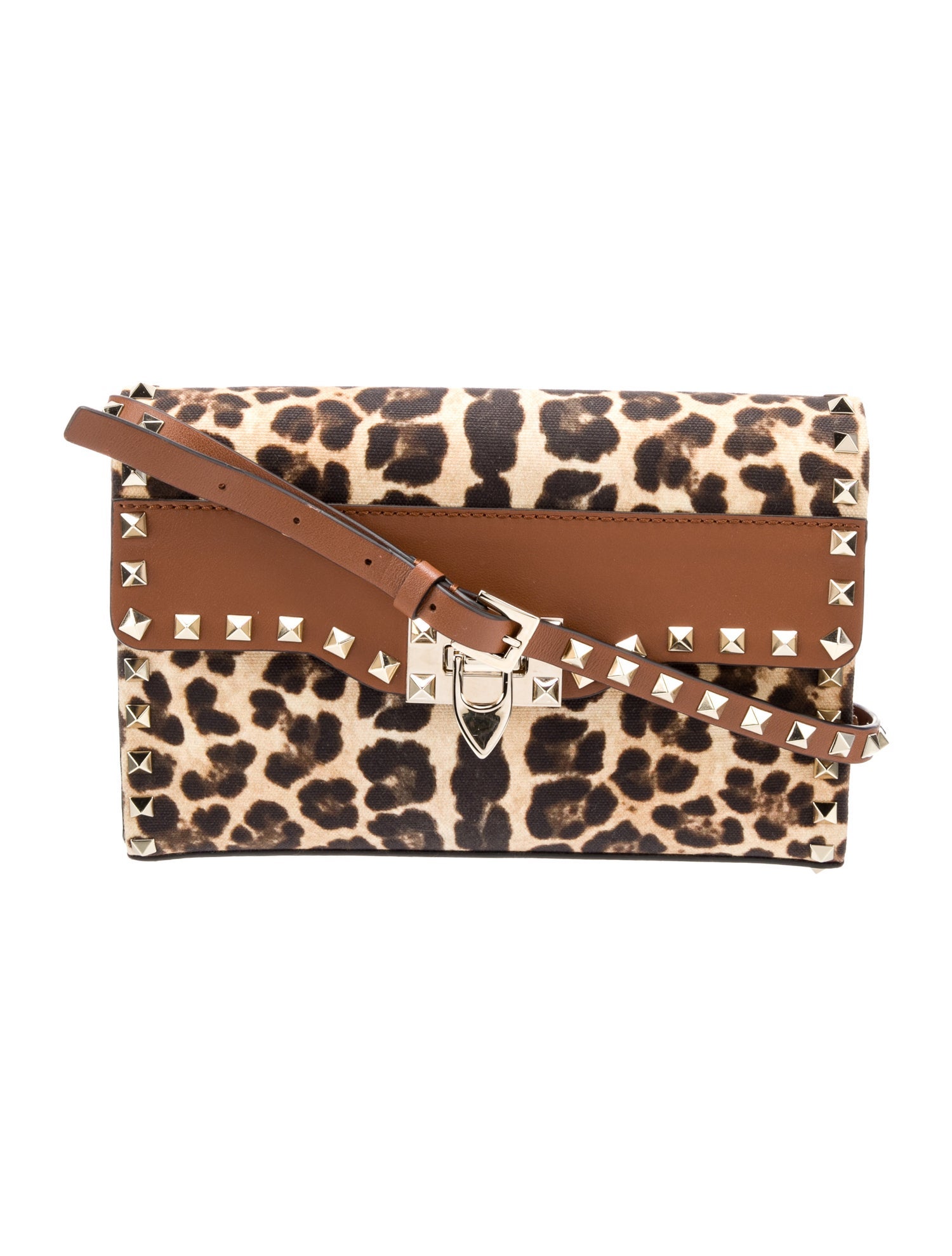 valentino leopard rockstud