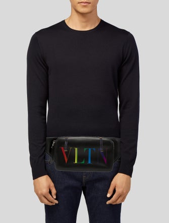 Valentino Leather VLTN Belt Bag