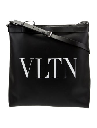 Valentino VLTN Leather Shoulder Bag